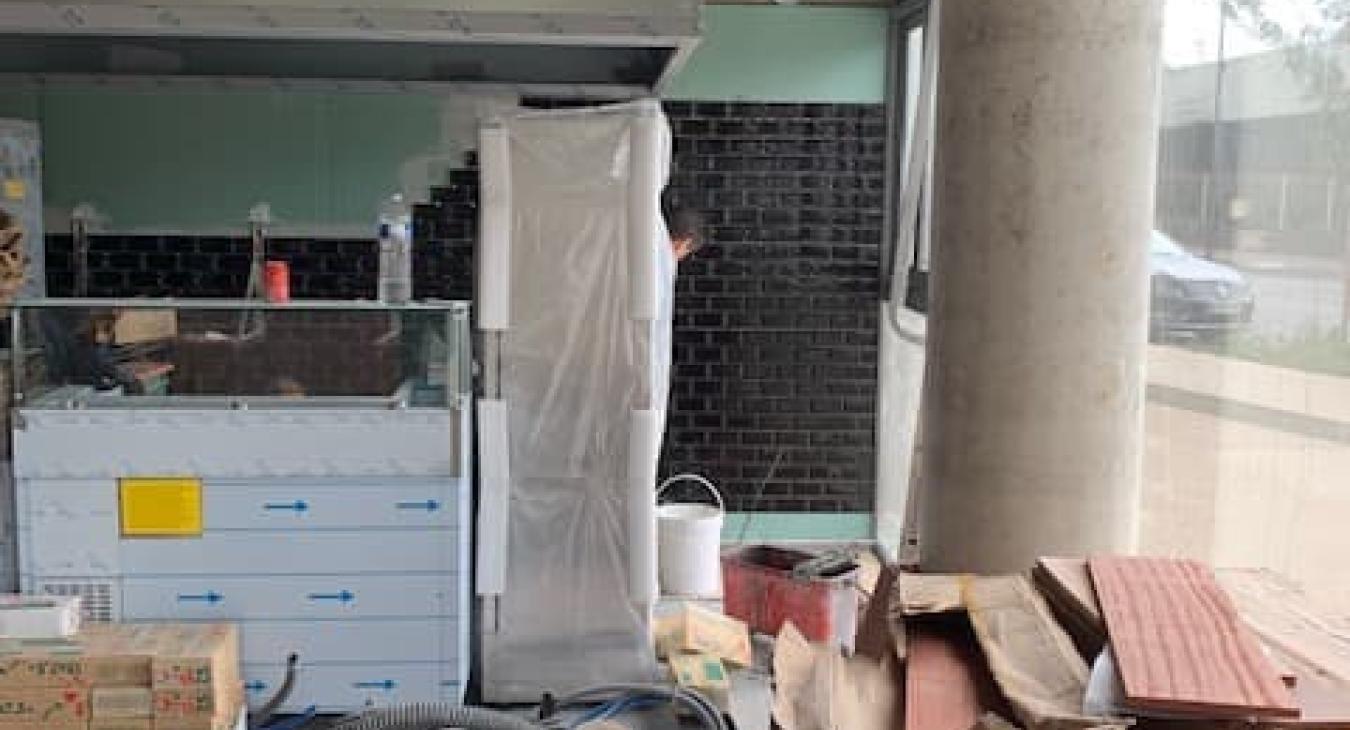 Salle (en travaux) Ma Vista Aménagement d'intérieur